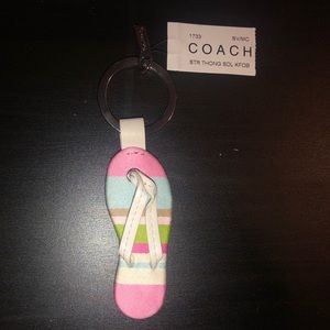 Coach key chain NWT